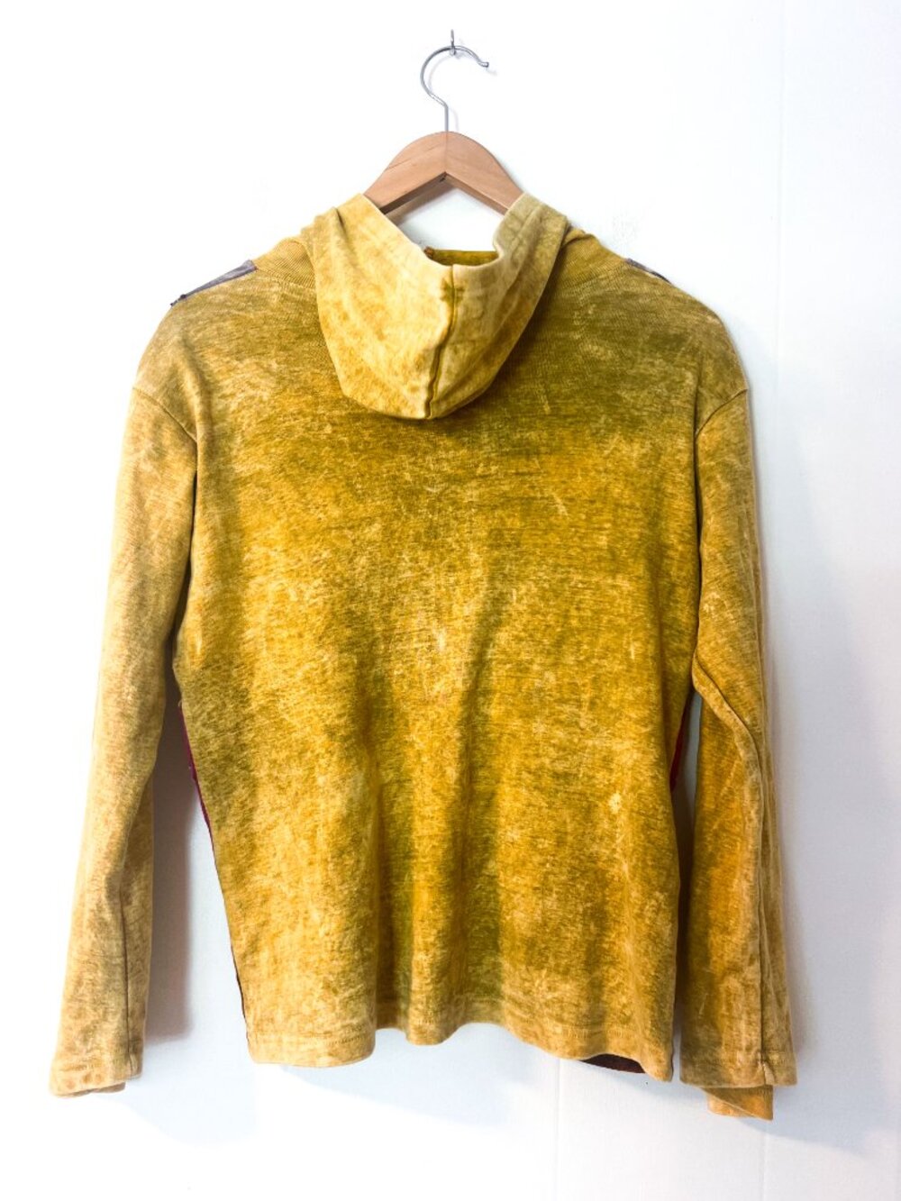 Boho Patchwork Reggae Shop Therapy Rave Hoodie Large - Picture 3 of 9